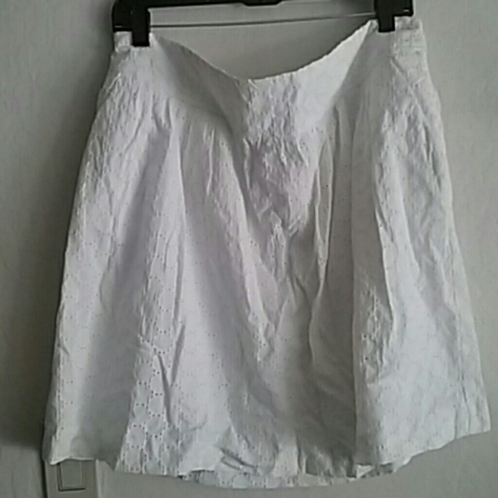 White skirt
